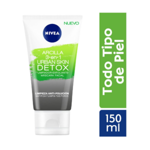 Nivea Mascarilla x 150 ml Arcilla 3en1 Urban Skin - Imagen 1