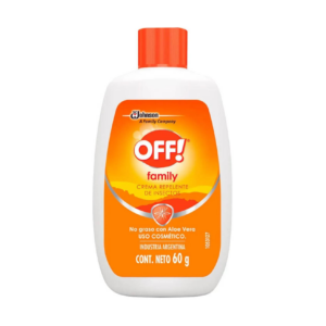 Off Repelente Crema x 060 g Family (naranja) - Imagen 1