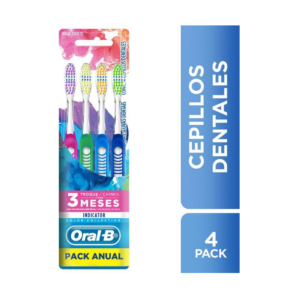 Oral B Oferta Cepillo x 04 Und Clean Pack Familia Indicator 35 Suave - Imagen 1