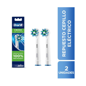 Oral B Oferta x 02 Und Repuesto Cabezales P/cepillo Dental Electrico Cross Action - Imagen 1