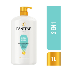 Pantene Shampoo 2-1 x 1 Lt Cuidado Clasico - Imagen 1