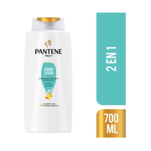 Pantene Shampoo 2-1 x 700 ml Cuidado Clasico - Imagen 1
