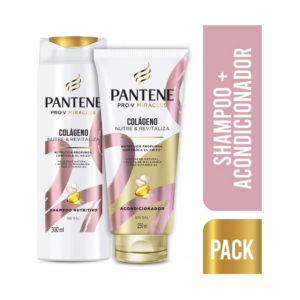 Pantene Oferta Shampoo 300 Ml/acondic. 250 ml Colageno - Imagen 1