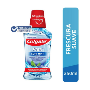 Plax Enjuague Bucal x 250 ml Soft Mint - Imagen 1