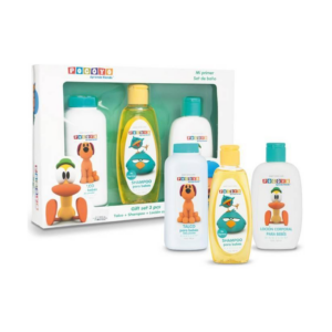 Pocoyo Estuche x 03 Pzas Talco/ch/crema - Imagen 1