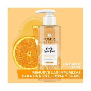 Ponds Limpiadora Facial Fruity Hydra Fresh x 200 ml Naranja - Imagen 2