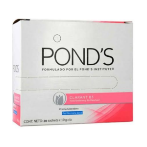 Ponds Clarant Crema Sachet x 10 g Disp x 20 N/seca - Imagen 1