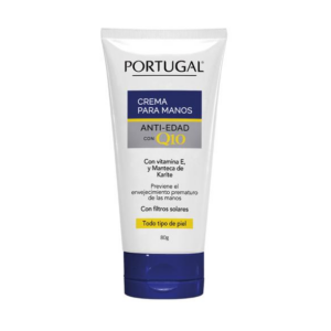 Portugal Crema De Manos x 80 g Q10 Antiedad P. Todo Tipo - Imagen 1