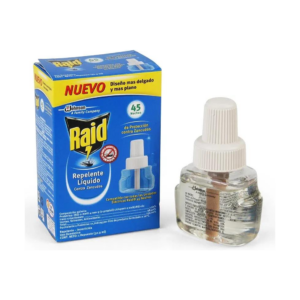 Raid Insecticid Aparato Electrico/rpto Liq Spray 33 ml 45 Noches - Imagen 1