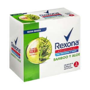 Rexona Oferta Jabon Antib 3 x 110 g Bamboo - Imagen 1