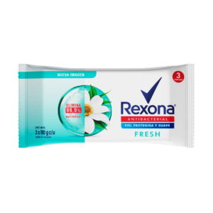 Rexona Oferta Jabon Antib 3 x 110 g Fresh - Imagen 1