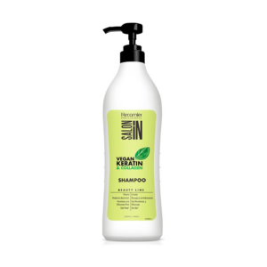 Saloon In Shampoo x 1000 ml Vegan Keratin & Collagen - Imagen 1