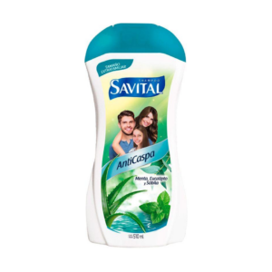 Savital Shampoo x 510 ml Anticaspa Menta - Imagen 1