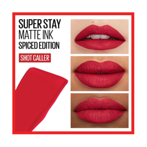 Maybelline Labial Superstay Matte Ink Spiced Edition 325 Shot Caller - Imagen 2