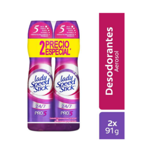 Speed Stick Ldy Oferta Desodorante Spray x 150 ml Mellizos Pro 5en1 - Imagen 1