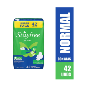 Stayfree Toallas Empaq. Indv. Display x 42 - Imagen 1