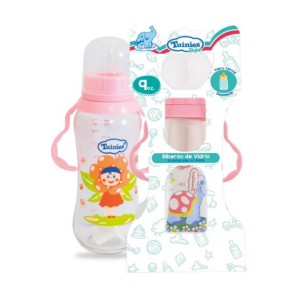 Tuinies Biberon Vidrio Decorado 9 Oz # 215060 - Imagen 1