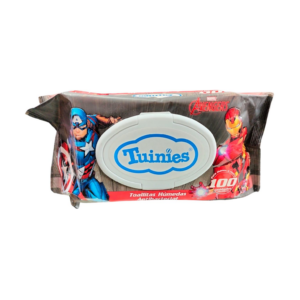 Tuinies Pañitos Humedos x 100 Und Flit Top Avengers - Imagen 1