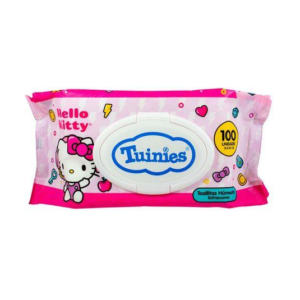 Tuinies Pañitos Humedos x 100 Und Flit Top Hello Kitty - Imagen 1