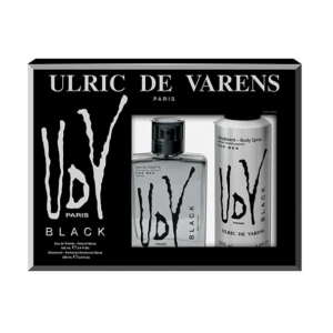 Udv Black For Men Estuche Edt 100 ml Vapo/deo Spray 200 ml - Imagen 1
