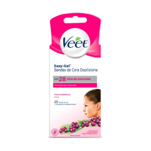 Veet Bandas Cera Fria Corporales x 12/1 Toall P.norm - Imagen 1