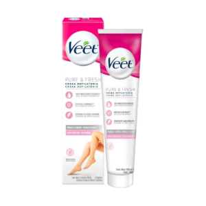 Veet Crema Depilatoria x 200 ml Pure & Fresh P. Sensibe - Imagen 1