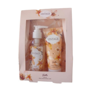Vintage Estuche Cr Corporal 100/shower Gel 125 ml Vanilla - Imagen 1