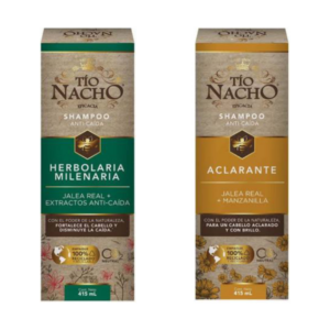 Tio Nacho Oferta Shampoo x 02 Und 415 ml Herbolaria/ Aclarado - Imagen 1