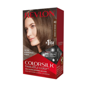 Revlon Tinte Colorsilk 40 Castaño Cenizo Mediano - Imagen 1
