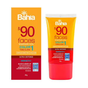 Bahia Bloqueador Fps 90 x 060 ml Facial Color 1 Tubo - Imagen 1