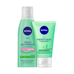 Nivea Visage Oferta Gel Limpiador 150ml/tonico Facial 200 ml Matizando - Imagen 1
