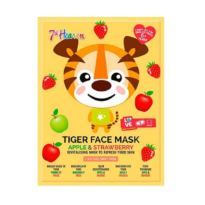 7th Heaven Mascarilla Facial Para Niño Tigre Manzana Y Fresa x 10 gr - Imagen 1