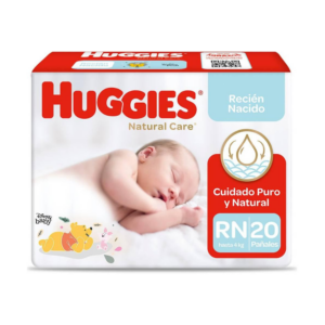 Huggies Pañal Natural Care Rn Primeros 100 Dias x 20 - Imagen 1
