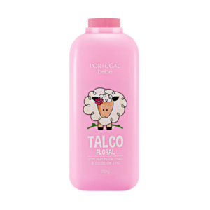 Portugal B.b. Talco x 250 g Floral Rosado - Imagen 1