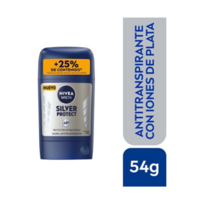Nivea Desodorante Barra x 54 Grs Silver Protect - Imagen 1