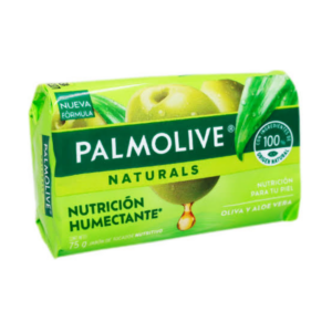 Palmolive Natur Jabon x 075 g Verde (oliva Y Aloe) - Imagen 1