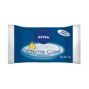 Nivea Jabon Humect. x 75 g Blanco Creme Care - Imagen 1