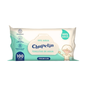 Chupetin Toallitas Humedas Premium Con Agua x 100 Und - Imagen 1