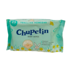 Chupetin Toallitas Humedas Baby Wipes x 25 Und - Imagen 1