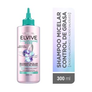 Elvive Shampoo x 300 ml Hialuronico Pure C.graso - Imagen 1