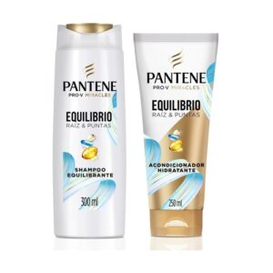 Pantene Oferta Shampoo 300 Ml/acondic. 250 ml Equilibrio Puntas Resecas - Imagen 1