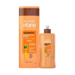 Vitane Oferta Shampoo 400 Ml/crema De Peinar 300 g Restauracion 6 En 1 - Imagen 1