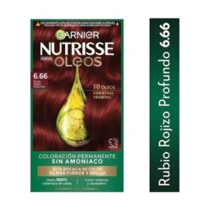 Garnier Nutrisse Tinte Oleos Rubio Rojizo Profundo 6.66 - Imagen 1