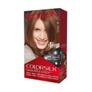 Revlon Tinte Colorsilk 51 Castaño Claro - Imagen 1