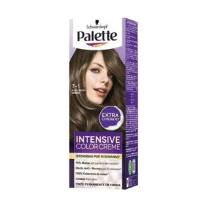 Palette Color Cream Tinte Rubio Medio Cenizo 7-1 - Imagen 1