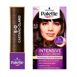 Palette Color Cream Tinte Castaño Claro 5-0 - Imagen 1