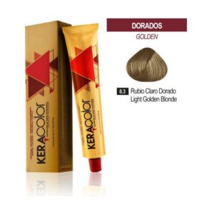 Keracolor Tinte Rubio Claro Dorado 8.3 - Imagen 1