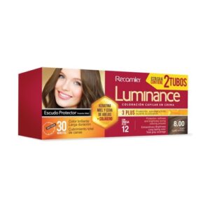 Luminance Tinte Doble Tubo 8.00 Rubio Claro Intenso - Imagen 1