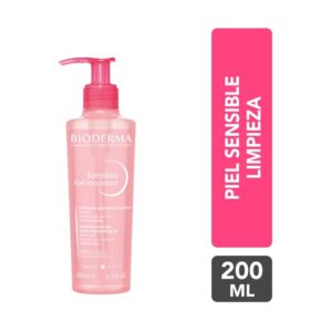 Bioderma Sensibio Gel Limpiador Facial x 200 ml Moussant Piel Sensible - Imagen 1