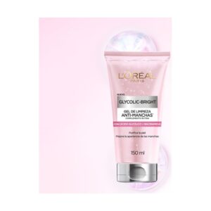 Loreal Gel De Limpieza Facial x 150 ml Glycolic Bright Anti-manchas - Imagen 1